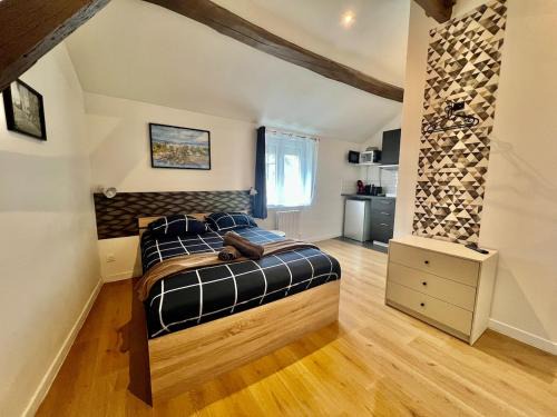 Charme & calme en Centre ville à pied avec parking gratuit - Studio Oslo