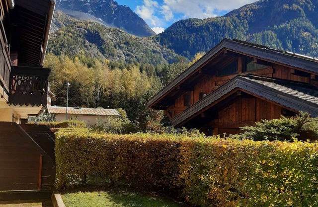 Apto encantador con terraza, vista Mont Blanc, aparcamiento, 3/4 pers