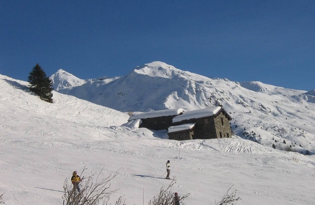 chalet alpino contiguo a las pistas a 1850m de ladera oeste alt