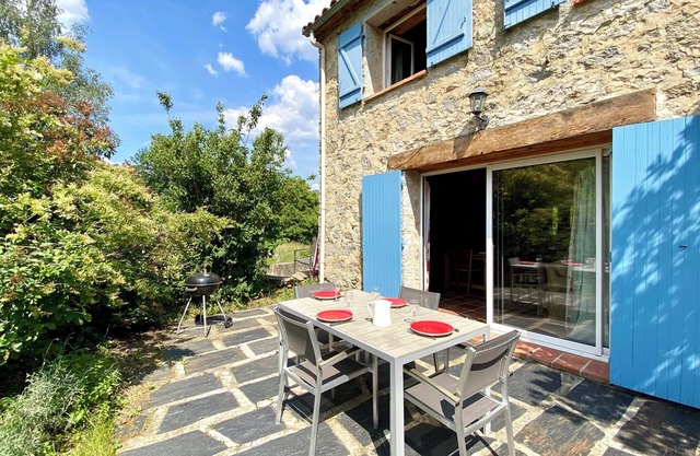 Encantadora casa de piedra con piscina a los pies del Canigó - Conflent