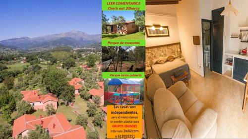 Checkout 20h-Aldea Vetonia Alojamientos con Encanto- Mascotas Aceptadas-Chiquipark 2 plantas cubierto-Info y dudas 618-95-92-51 - A 1 min de Hervás- Carga eléctrica coches gratis
