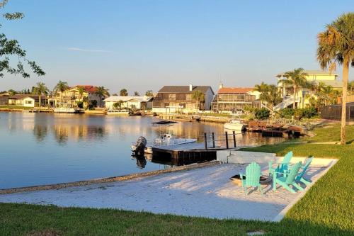 Chic Waterfront Home with Pool, Beach and Gulf Access!