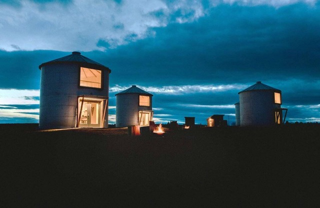 Clark Farm Silos #1 - Panoramic Mountain Views