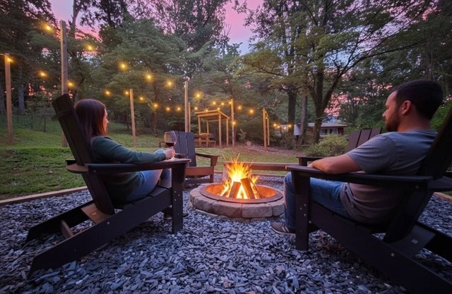 Closest to Table Rock Private Trail Fire Pit Secluded Cottage Free SC Park Entry