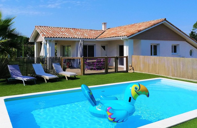 COCOON VILLA 4 * CON PISCINA SEGURA, PLAYA CERCA, CERCA DE HOSSEGOR