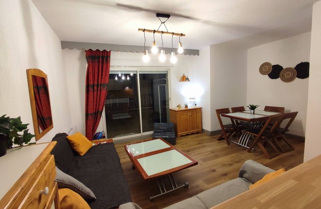 Cómodo apartamento con gran terraza en Peyragudes para 8 pers, acceso a Spassio incluido