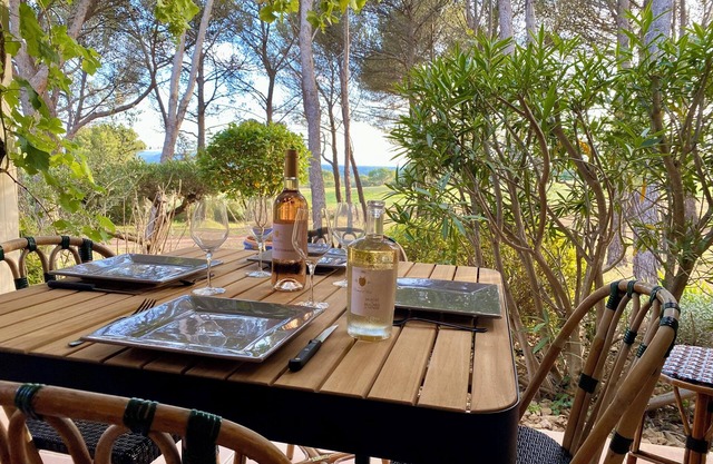 Comfortable gîte with exceptional view / Golf **** de Saumane