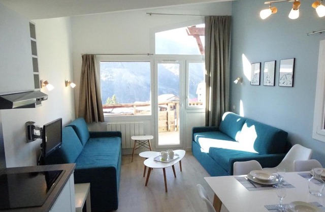 Confort - Appartement scandinave rénové 3 pièces, 2 chambres, skis aux pieds, centre Falaise - FR-1-634-6