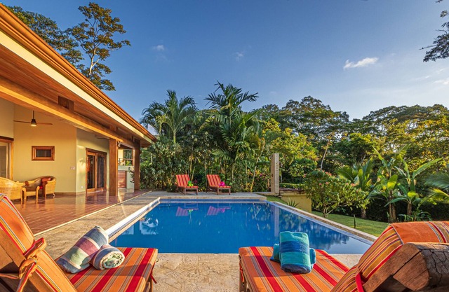 Villa with ocean view and gym