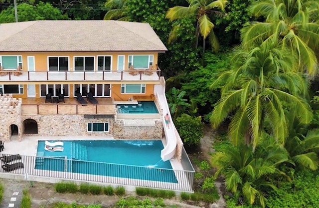 FRENTE AL MAR DE LUJO Villa privada de 5 dormitorios! ¡VISTAS ESPECTACULARES! BAR INFINITY POOL