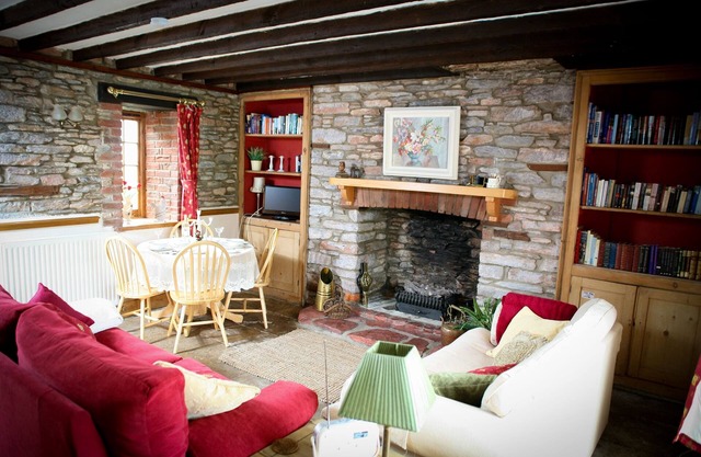 Cottage 1 m de Brixham aún escondido del ajetreo y el bullicio.