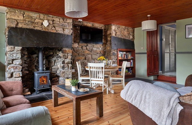 Cabaña en Snowdonia con vistas montañosas