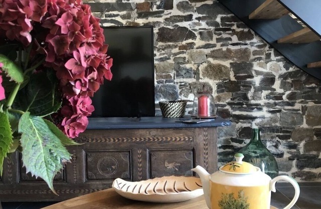 Casa rural con piscina climatizada en la bahía de Mont St Michel a 500 m de la orilla.