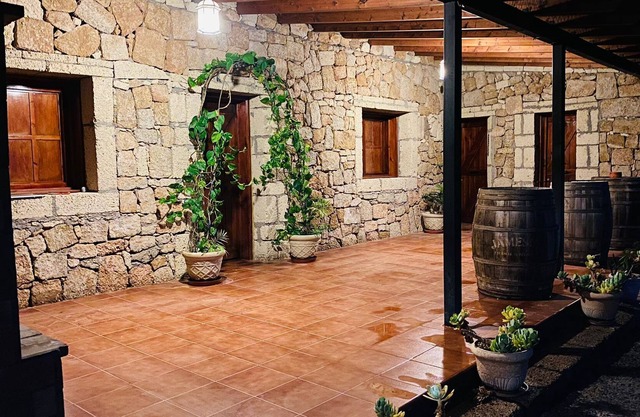 Casa de campo "Finca Rural Los Olivos en Arico" con vistas a la montaña, Wi-Fi, jardín y terraza