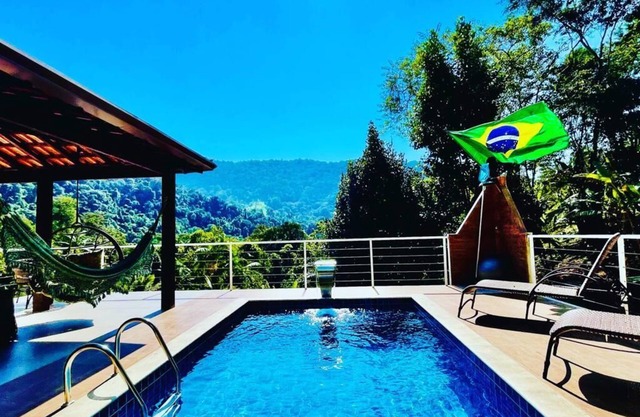 Country house with beautiful mountain views.