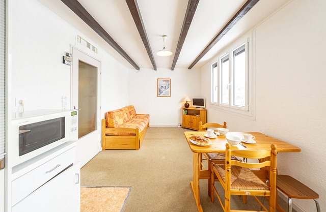 Acogedor estudio de 24m² para 2, a pie de pistas, cerca de tiendas