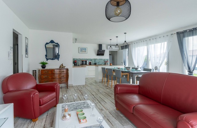 Hermosa casa en Parentis-en-Born para 6 personas, con aire acondicionado y limpieza incluida