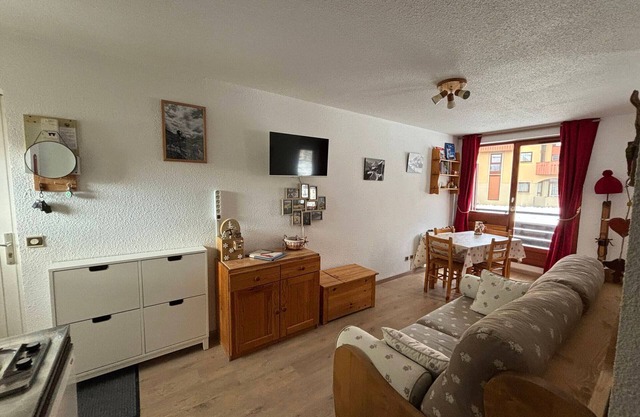 Agradable apartamento para 4 con balcón en Val Cenis