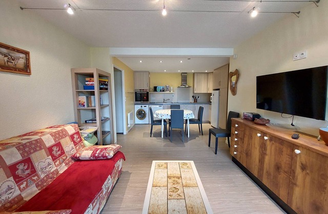 Apartamento en Méaudre para 5 personas, 44 m², balcón, cerca del centro y pistas de esquí