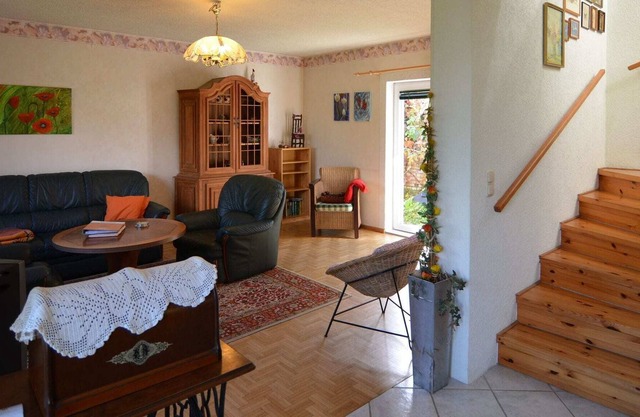 Acogedora casa de vacaciones en Kappe con balcón
