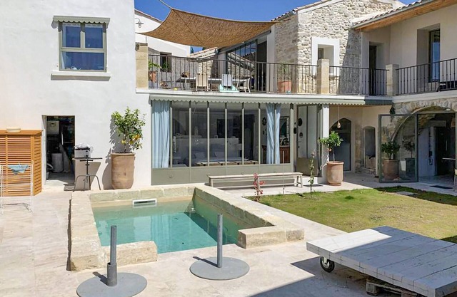 Acogedora casa en Villevieille con WiFi