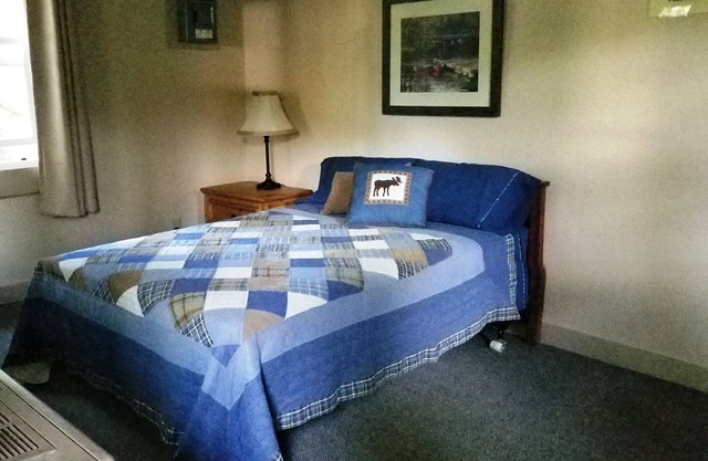 Acogedora Pet Friendly Cabina de 1 dormitorio con muelle incluido