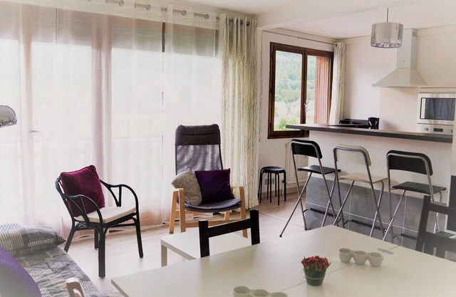 Apartamento céntrico en Barcelonnette para 6 personas, renovado, con balcón y servicios completos