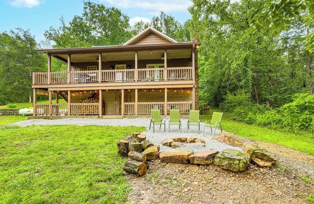 Home ¡Casa de Creekside Hideaway ’con acceso Fire Pit + Creek!