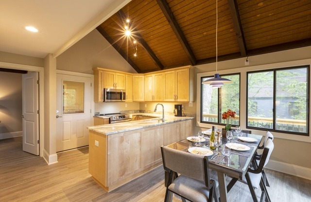Custom Builder just completely remodeled this Mountain Chalet! ...with Hot Tub!