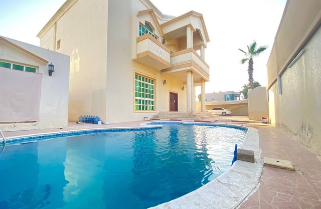 private villa with swimming pool