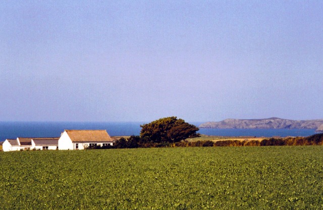 Encantadora casa de campo con vistas panorámicas al mar cerca de St. Davids