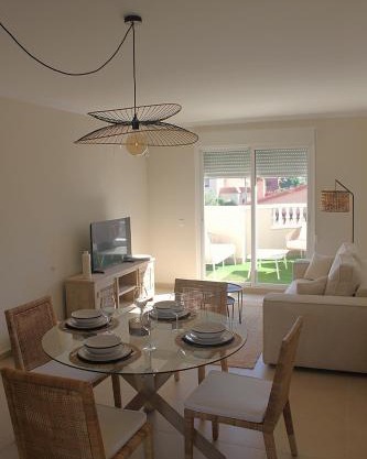 DENIA Playa Santa Ana Adosados - Cómodo apartamento con Piscina, Terraza y Parking, a 2 minutos de la playa