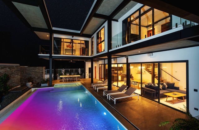 Design 12m Oxygen Pool Villa Sunset 2