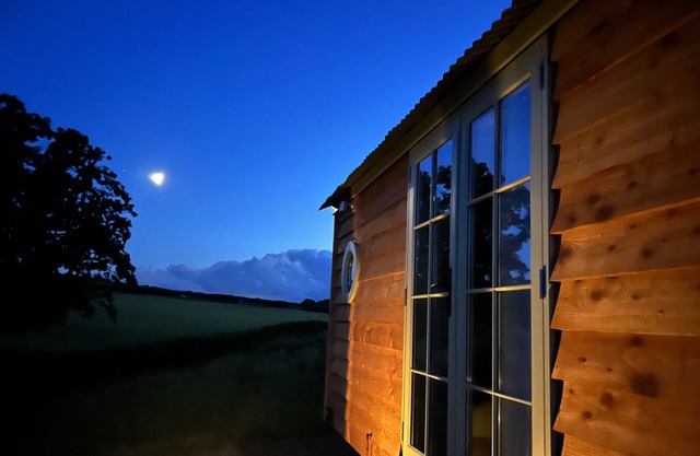 Devon Peaceful shepherds hut with hammock