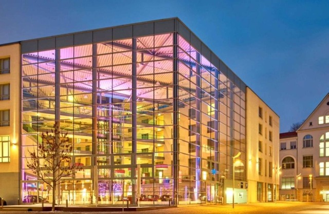 Habitación doble totalmente accesible para usuarios de sillas de ruedas - Dorint Hotel am Dom Erfurt