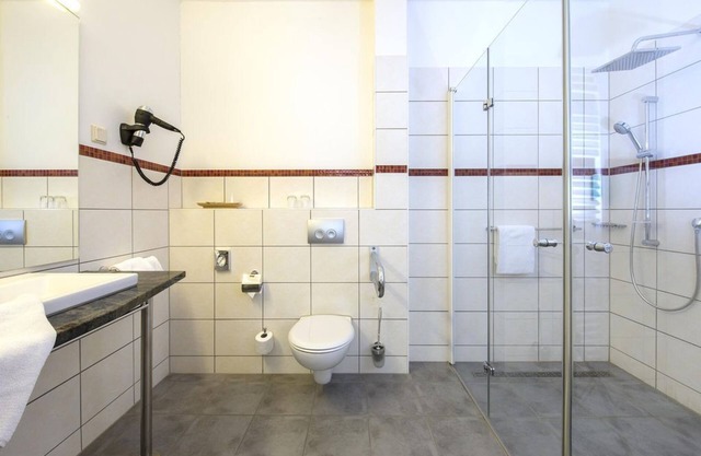 Habitación doble superior, ducha / WC - Hotel Löwengarten