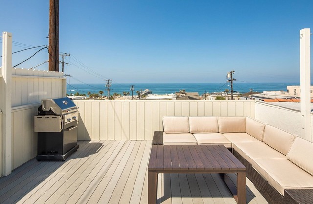 El centro de Manhattan Beach Getaway, vista al mar, a pie de playa y restaurantes!