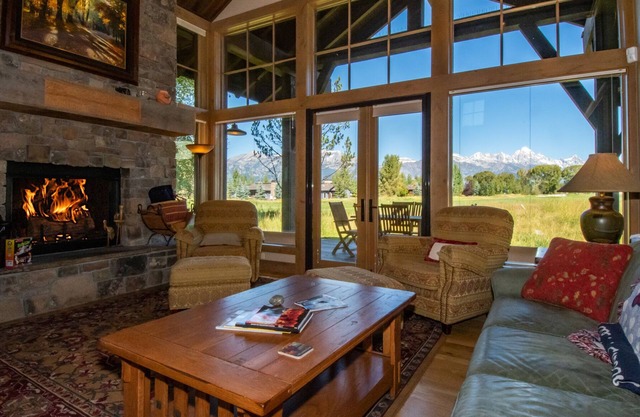 Vistas espectaculares del Parque Nacional Grand Teton en Jackson Hole Golf and Tennis