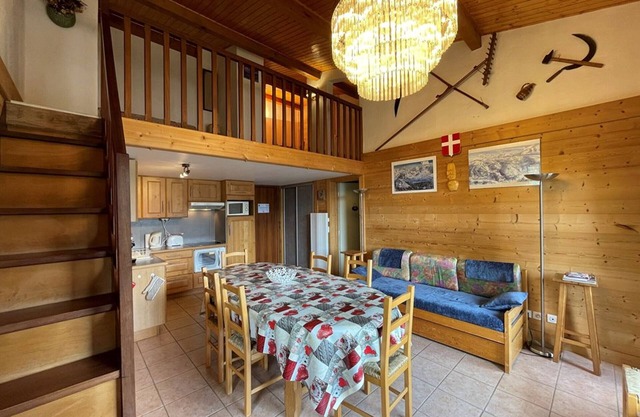 Duplex para 6, a pie de pistas, Crest-Voland