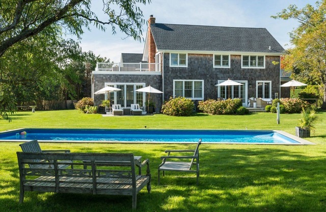 ELEGANT HAMPTONS RETREAT W/ PRIVATE POOL, SERENE SETTING, ON QUIET STREET,...