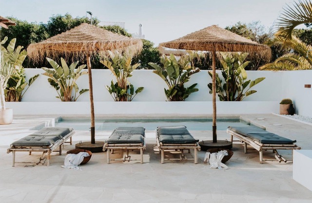 Endearing Ibiza Villa | Villa Macmillan | 3 Bedrooms | Spacious Furnished Sun Terrace | Private Outdoor Heated Pool | BBQ Facilities | Shaded Outdoor Dining Area | Private Garden | San Jose de sa Talaia Aside