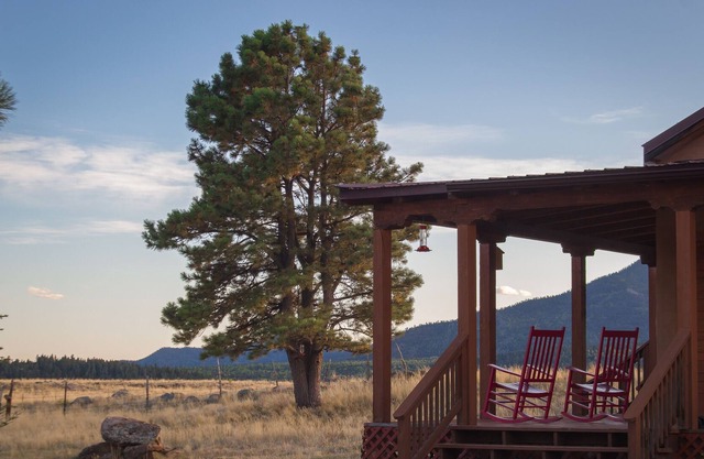 ¡Disfruta de un Get-A-Way @Esta acogedora cabaña en Black Lake NM!