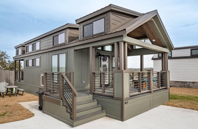 Escape to serene country living at Enchanted Haus in Fredericksburg, TX!