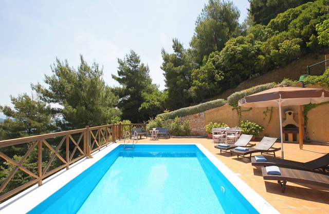 Europa, 2br, 2bth Villa con piscina privada e impresionantes vistas al mar