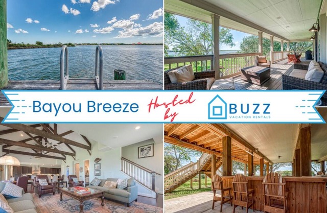 Exclusive Waterfront Home | Private Boat Slip, Scenic Bayou Views & Expansive Ou