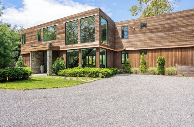 Expansive Southampton Home with Harbor Water Views, Private Pool, Modern...