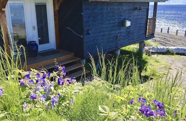 The Cabin on Kenai Beach es una suite principal contemporánea para 2 personas para ver Aurora.