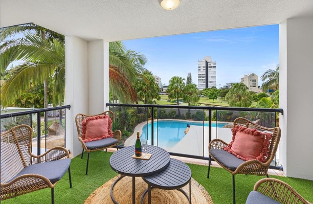 Fabulous FREE resort facilities 50m from Beach