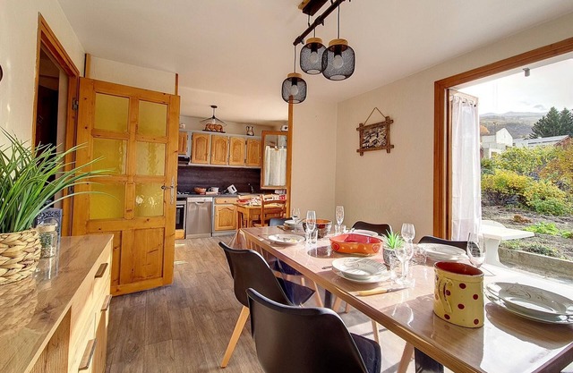 Chalet familiar en St Marcel con terraza, 6 pers, 3 habitaciones
