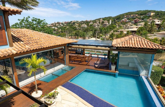 Fantástica casa con piscina en Geribá - Buz018